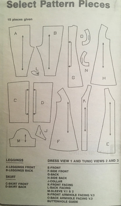 Simplicity 7811 Sewing Pattern (Vintage) CUT