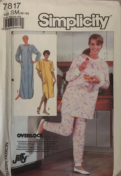 Simplicity 7817 Sewing Pattern (Vintage) CUT