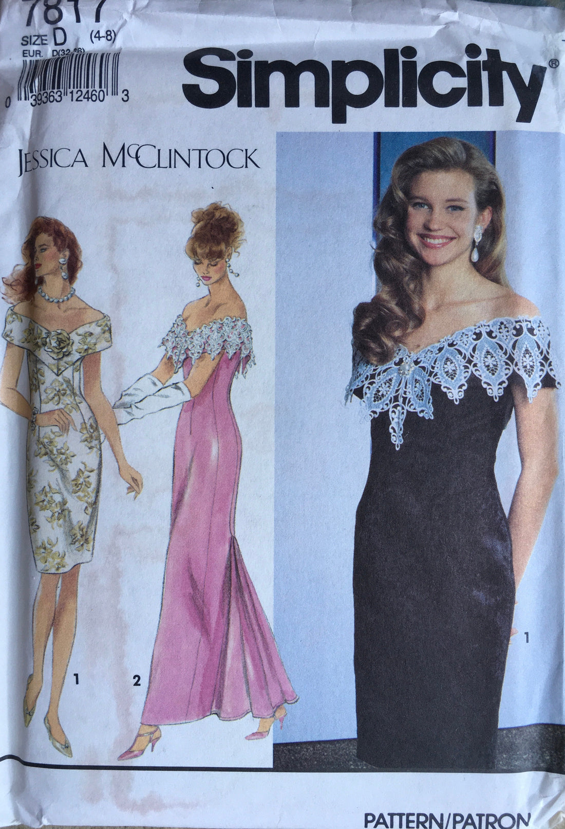 Simplicity 7817 Sewing Pattern (Vintage) UNCUT
