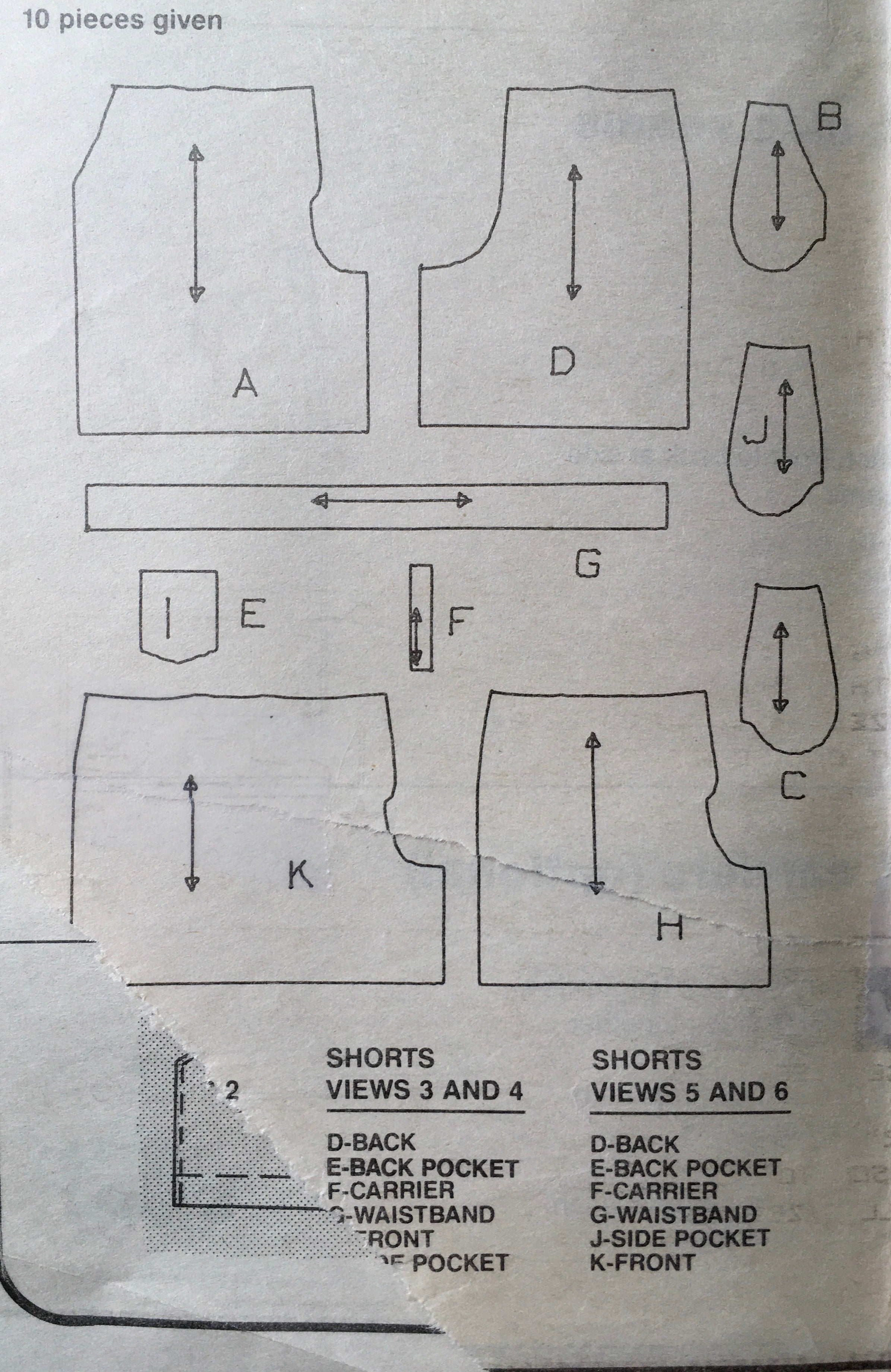 Simplicity 7845 Sewing Pattern (Vintage) CUT