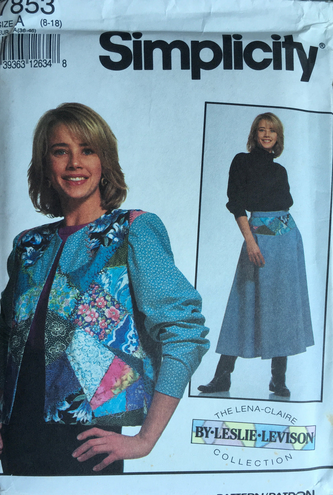 Simplicity 7853 Sewing Pattern (Vintage) UNCUT