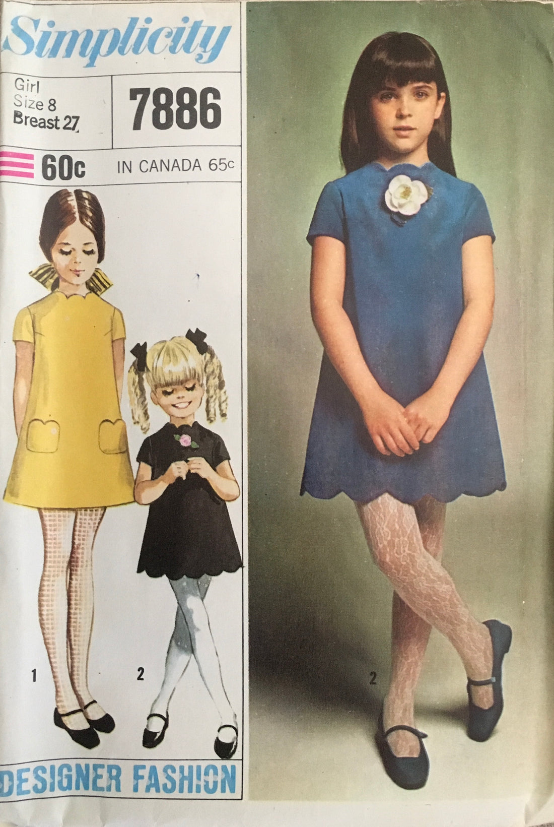 Simplicity 7886 Sewing Pattern (Vintage) UNCUT