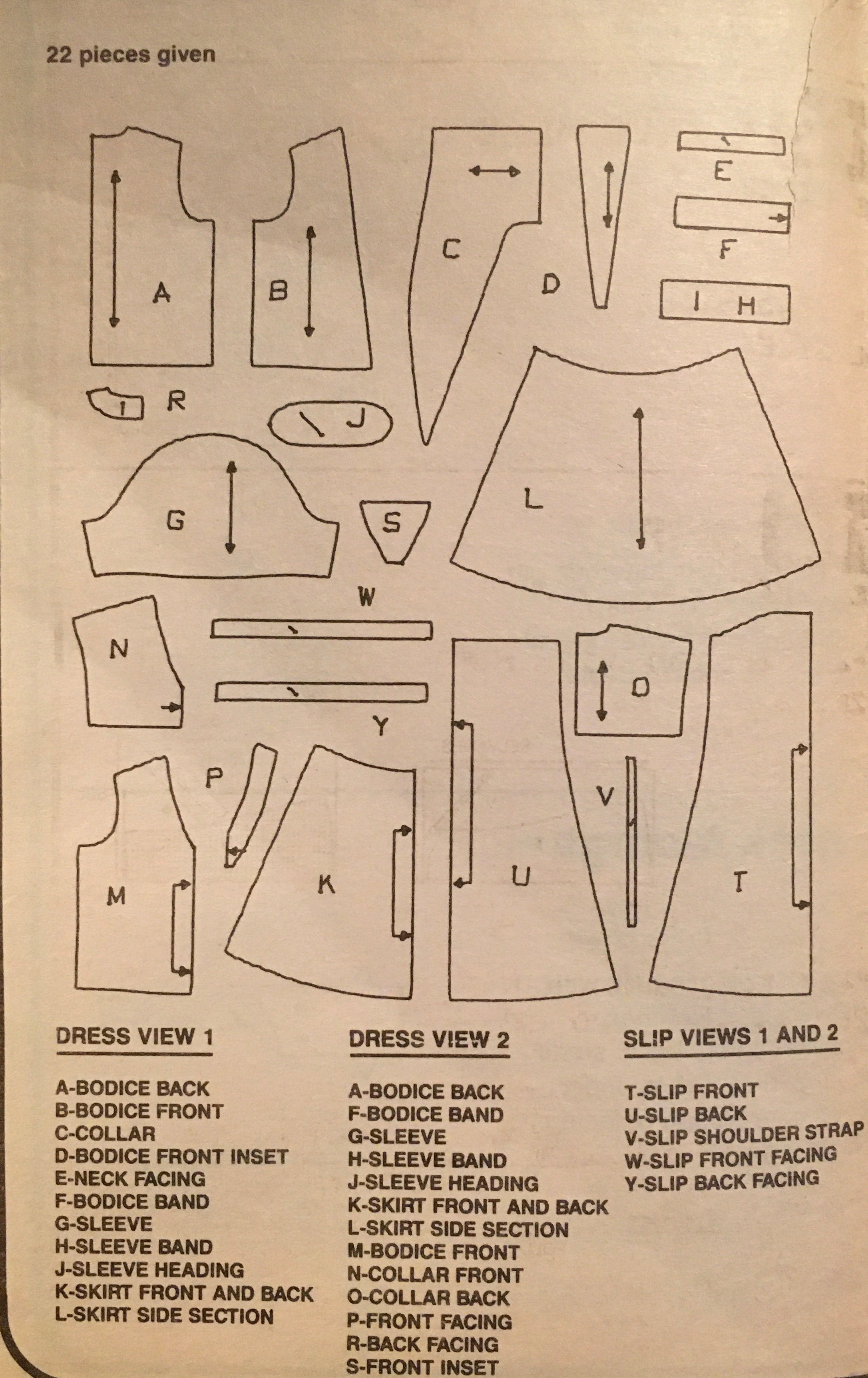 Simplicity 7912 Sewing Pattern (Vintage) CUT