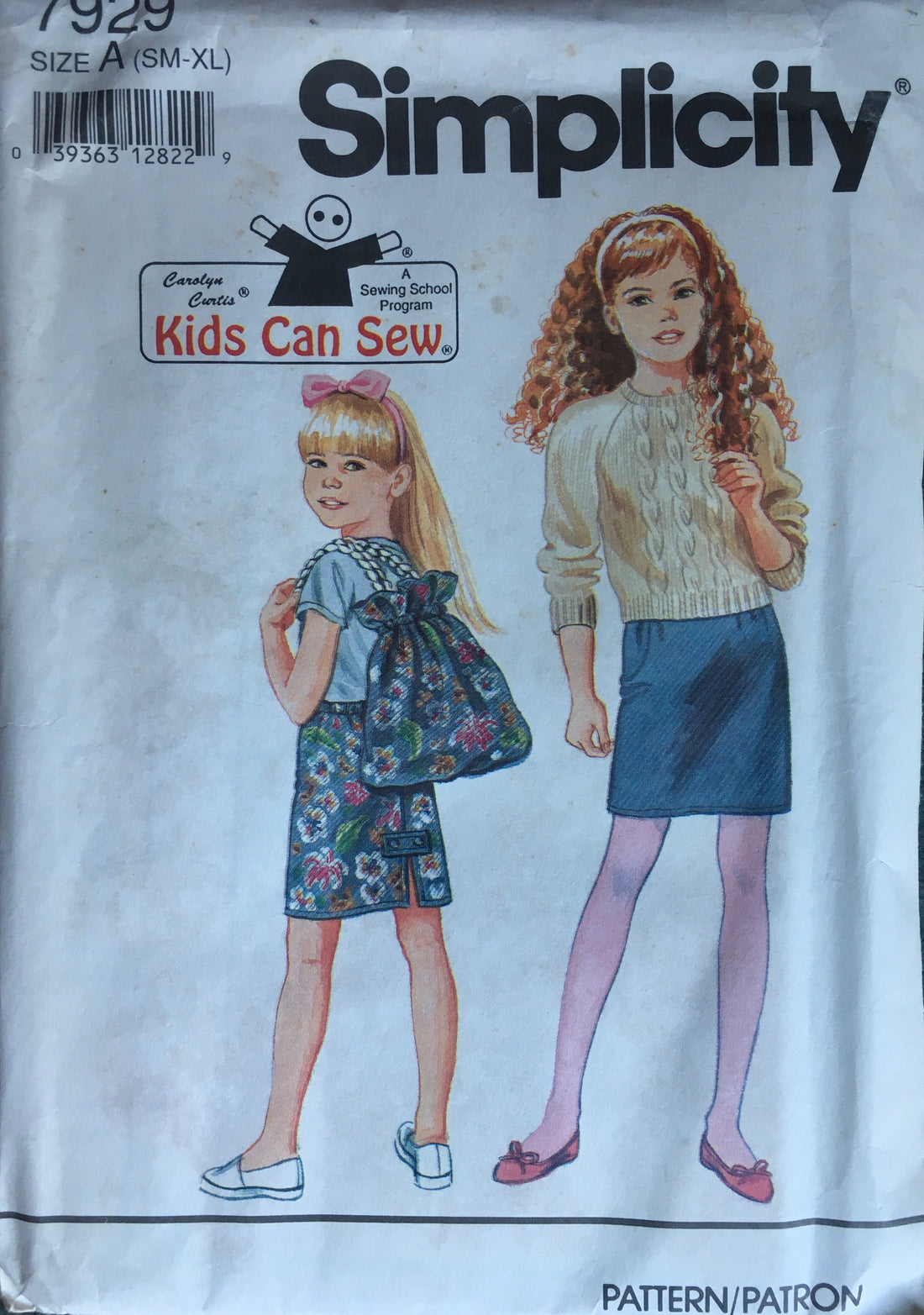 Simplicity 7929 Sewing Pattern (Vintage) UNCUT