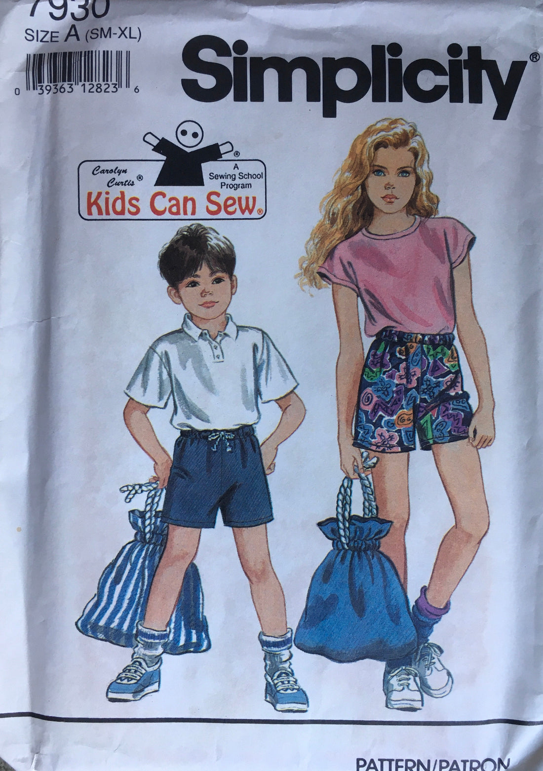 Simplicity 7930 Sewing Pattern (Vintage) UNCUT