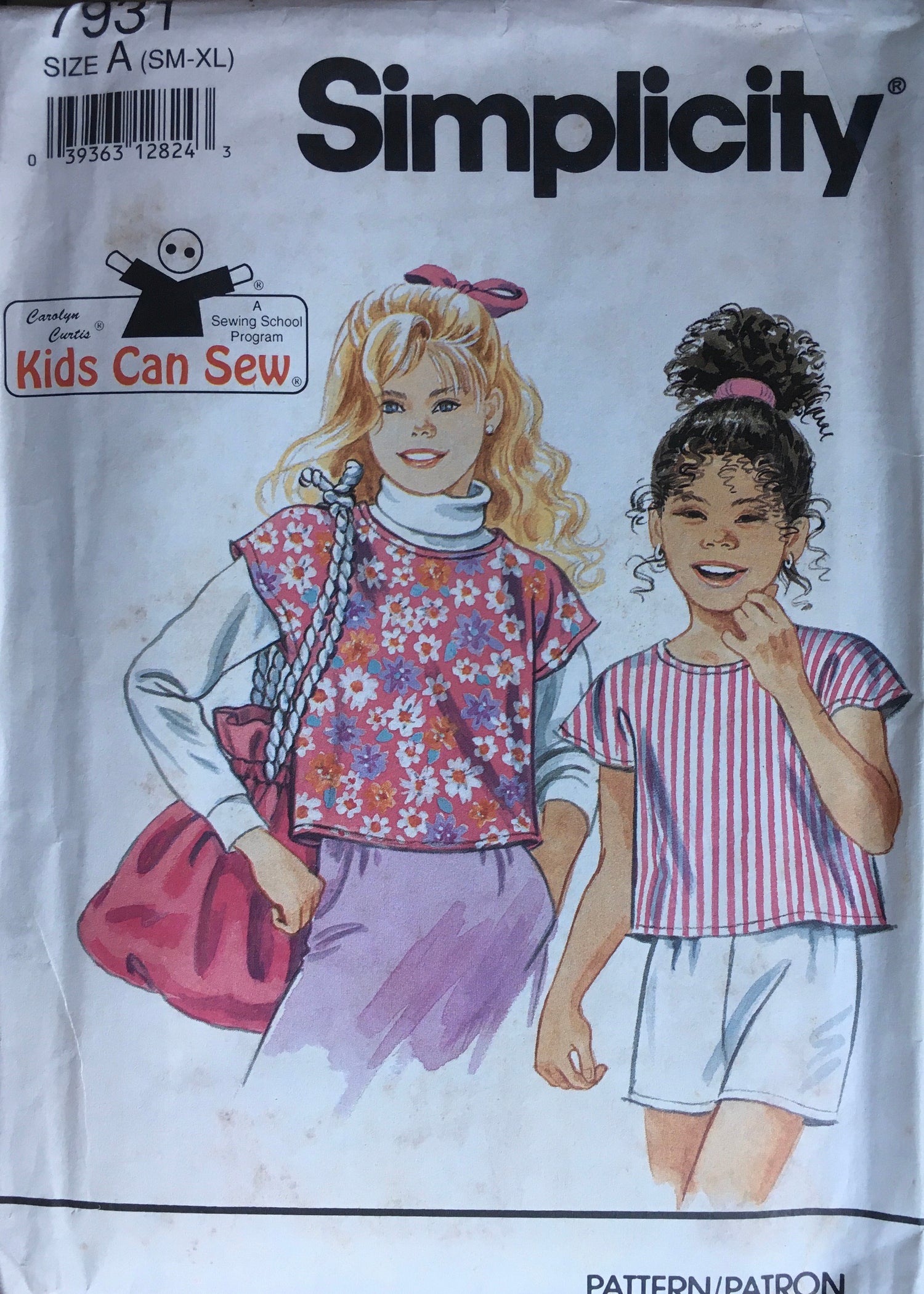 Simplicity 7931 Sewing Pattern (Vintage) UNCUT