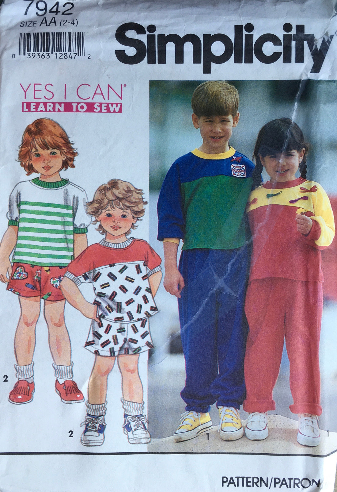 Simplicity 7942 Sewing Pattern (Vintage) UNCUT