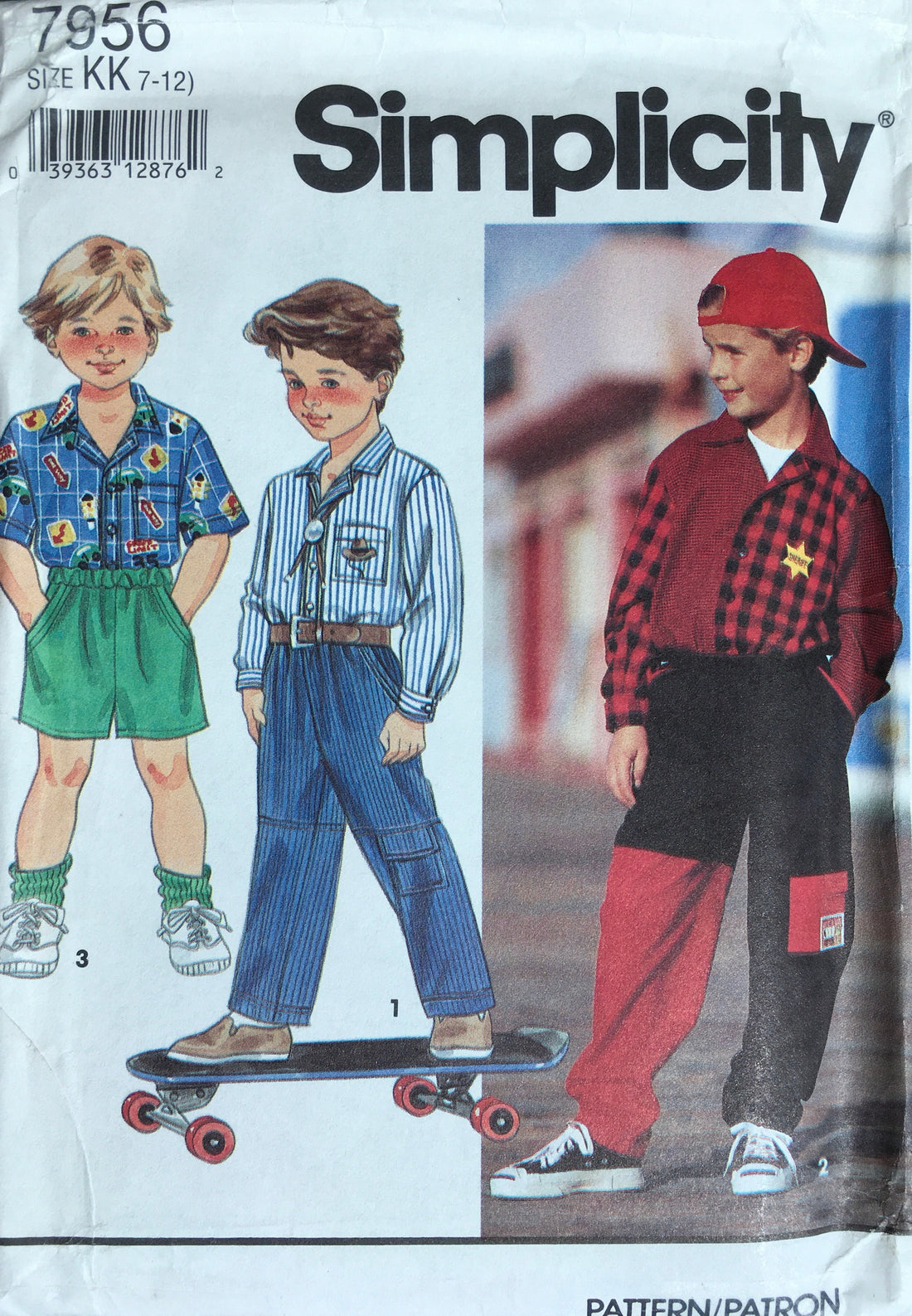 Simplicity 7956 Sewing Pattern (Vintage) UNCUT/CUT