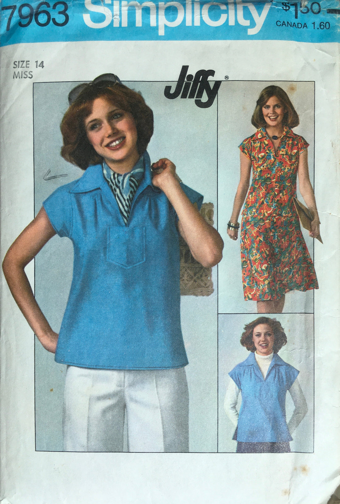 Simplicity 7963 Sewing Pattern (Vintage) CUT