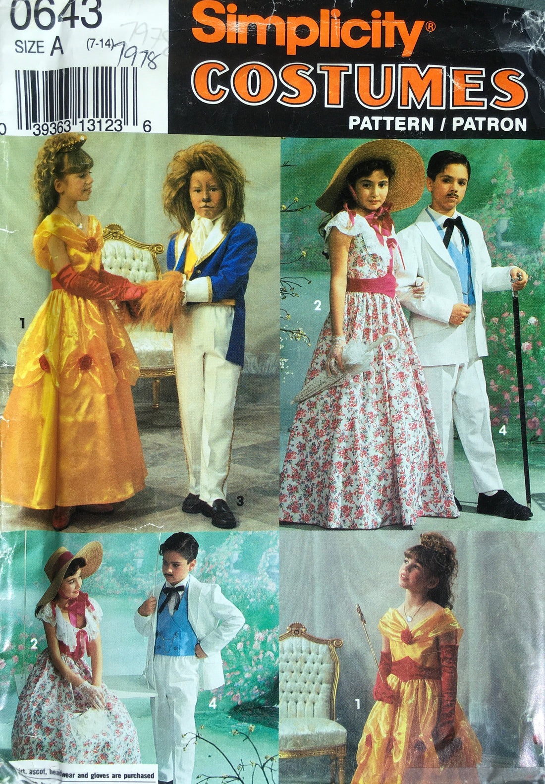 Simplicity 7978 Sewing Pattern (Vintage) UNCUT