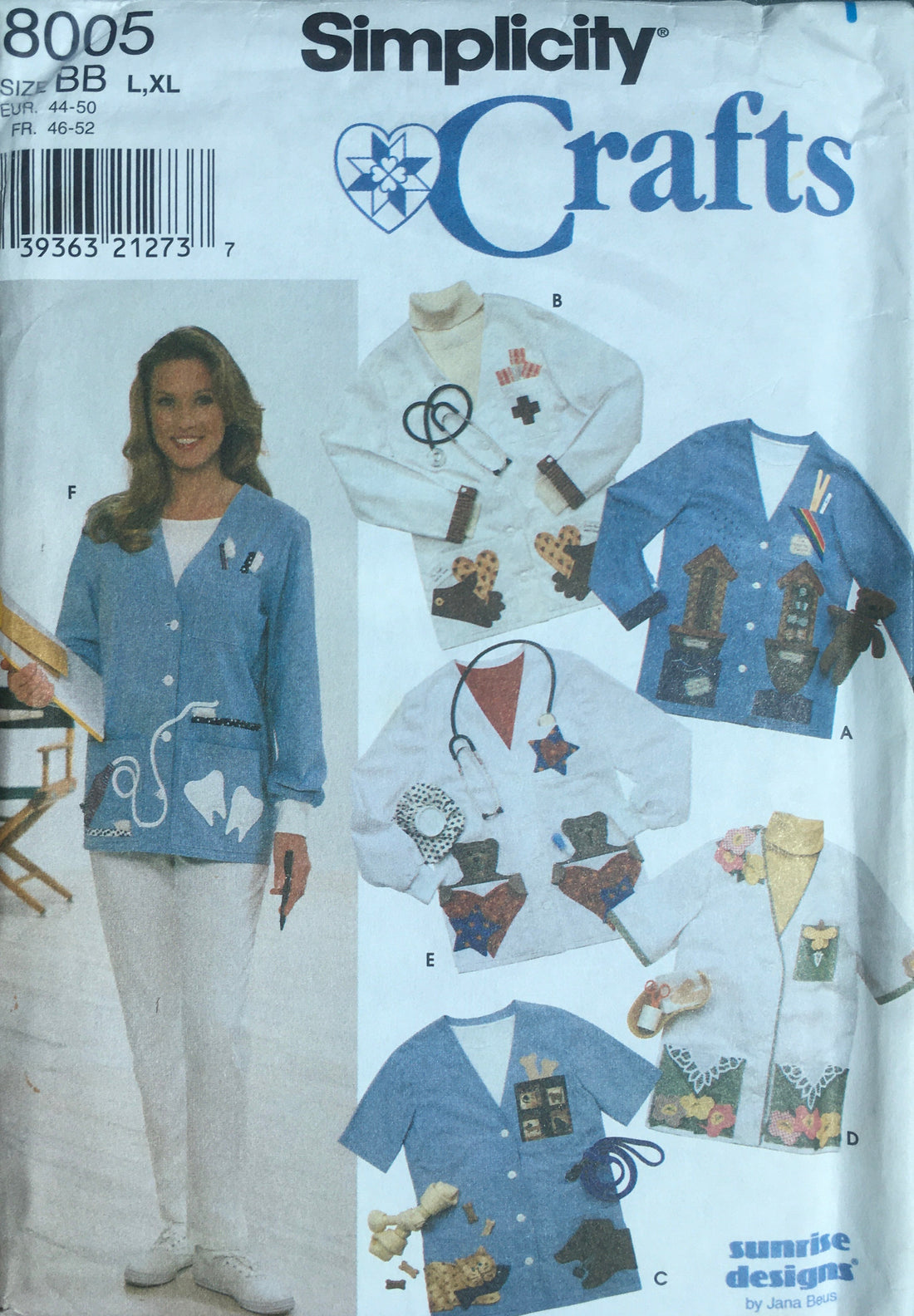 Simplicity 8005 Sewing Pattern (Vintage) UNCUT