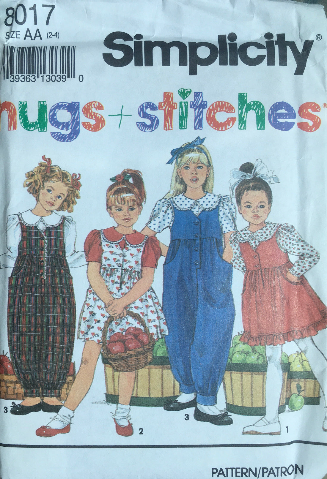 Simplicity 8017 Sewing Pattern (Vintage) UNCUT