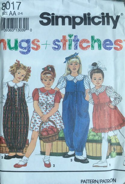 Simplicity 8017 Sewing Pattern (Vintage) UNCUT