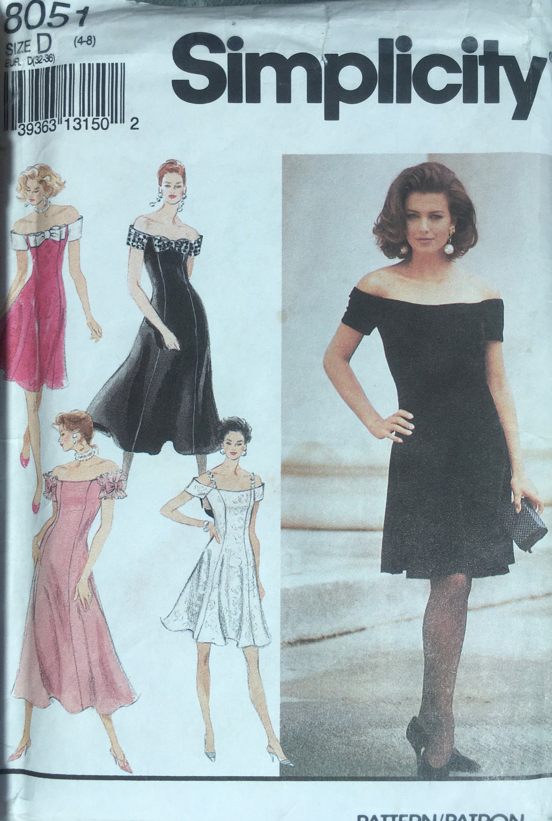 Simplicity 8051 Sewing Pattern (Vintage) UNCUT