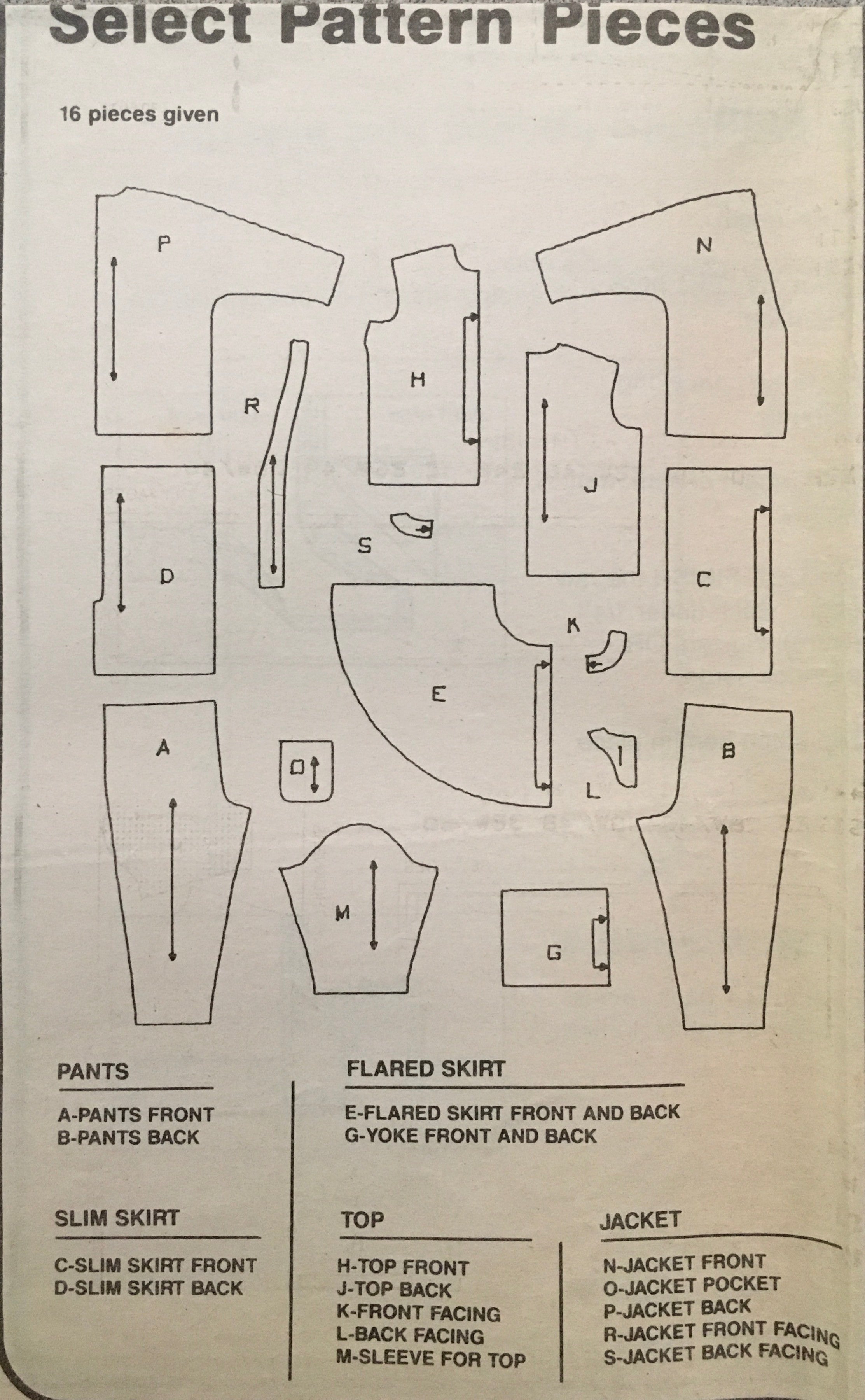 Simplicity 8081 Sewing Pattern (Vintage) CUT