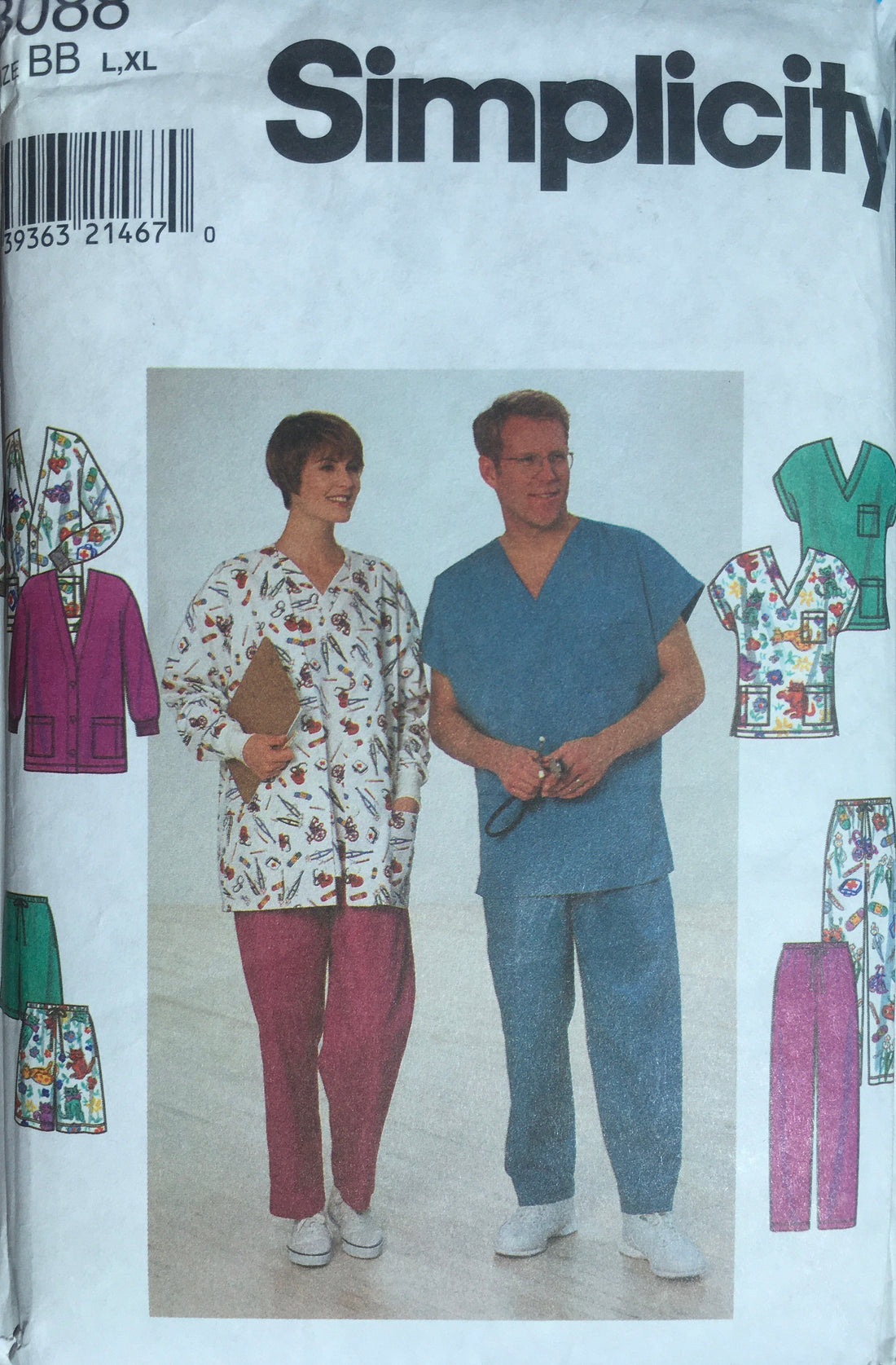 Simplicity 8088 Sewing Pattern (Vintage) CUT