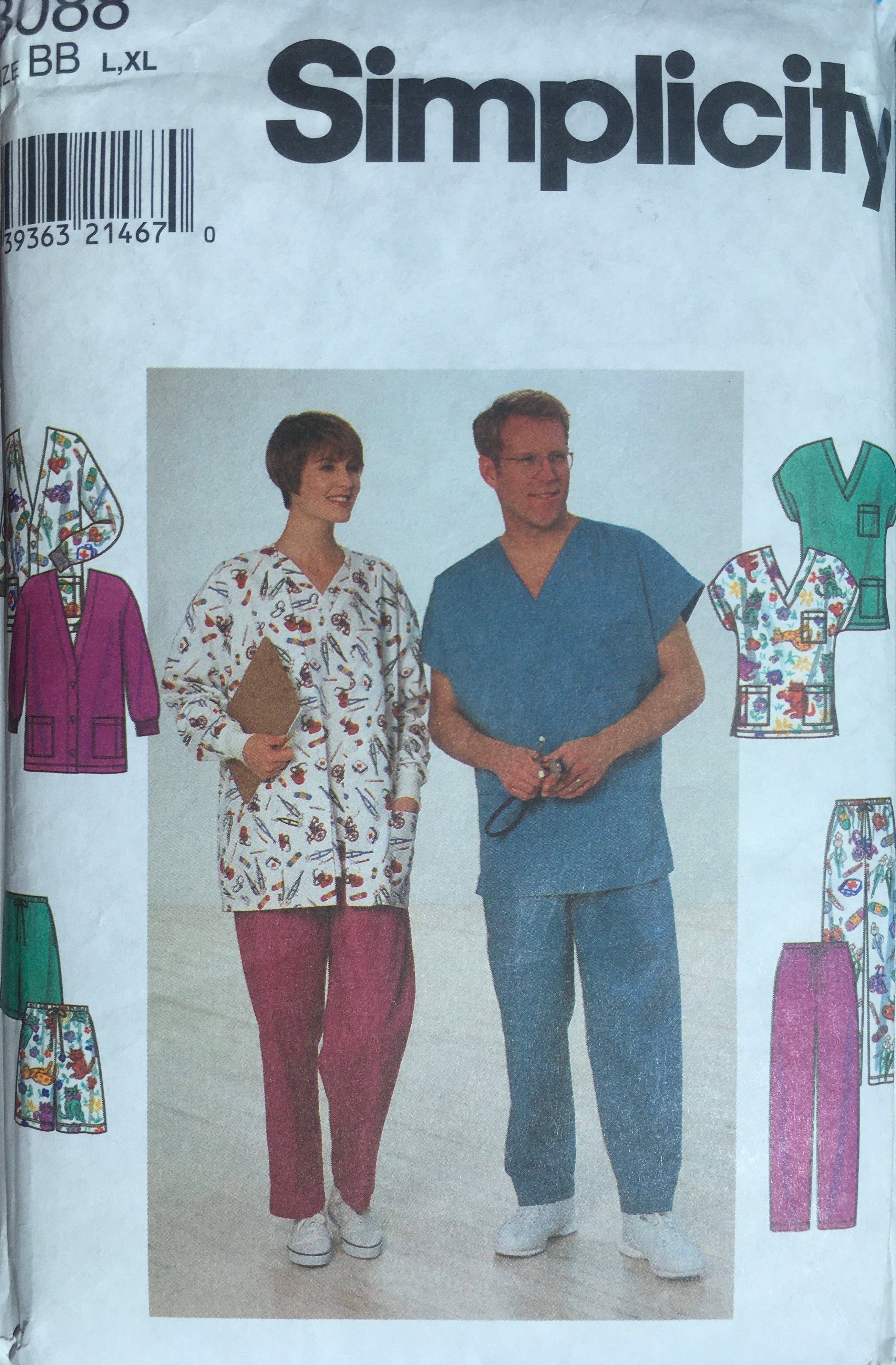 Simplicity 8088 Sewing Pattern (Vintage) CUT