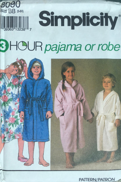 Simplicity 8090 Sewing Pattern (Vintage) UNCUT