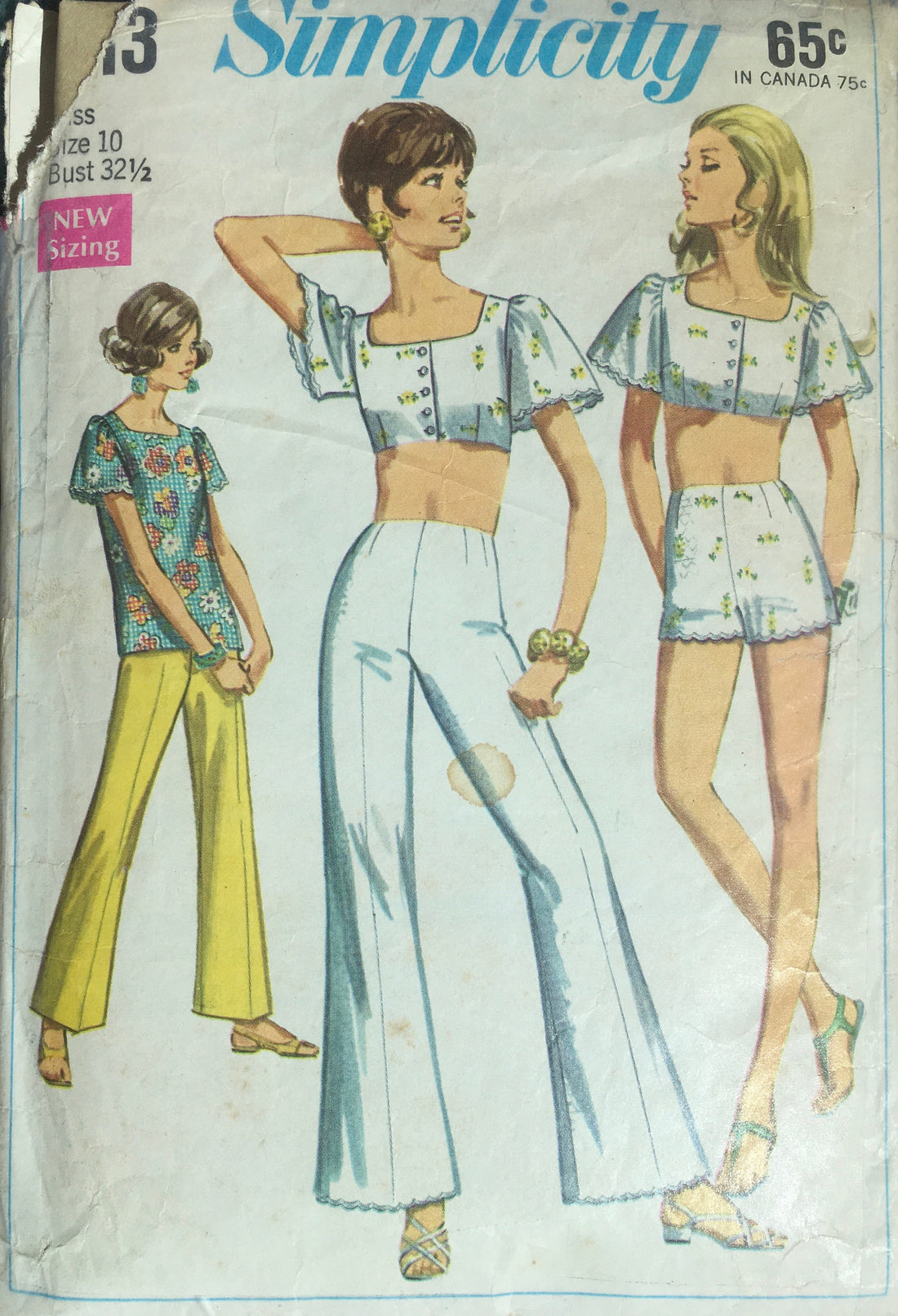 Simplicity 8113 Sewing Pattern (Vintage) CUT