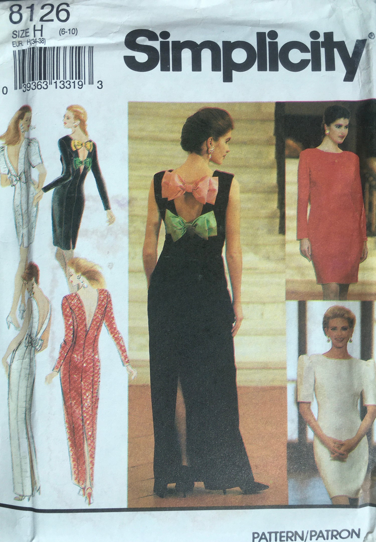 Simplicity 8126 Sewing Pattern (Vintage) UNCUT