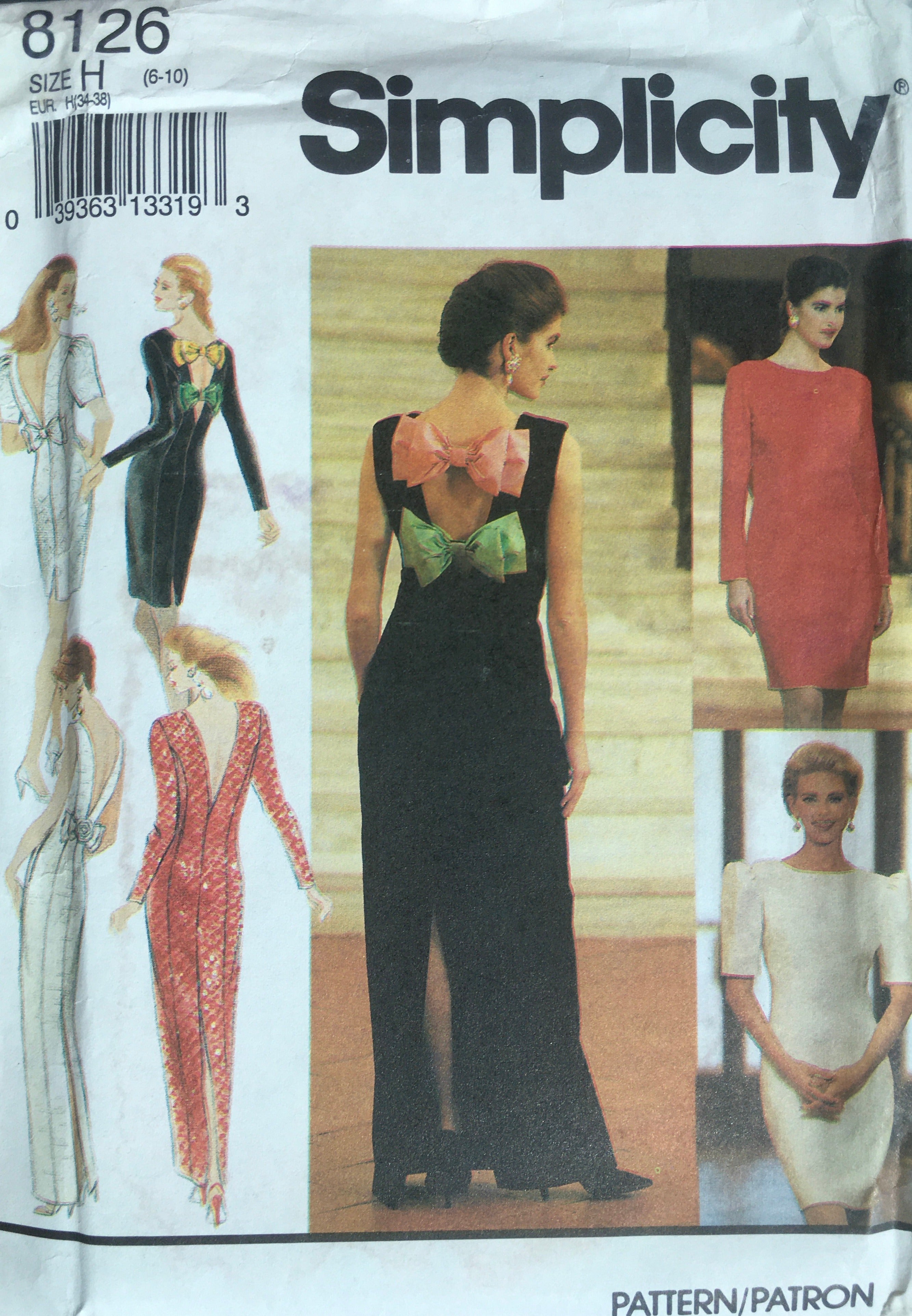 Simplicity 8126 Sewing Pattern (Vintage) UNCUT