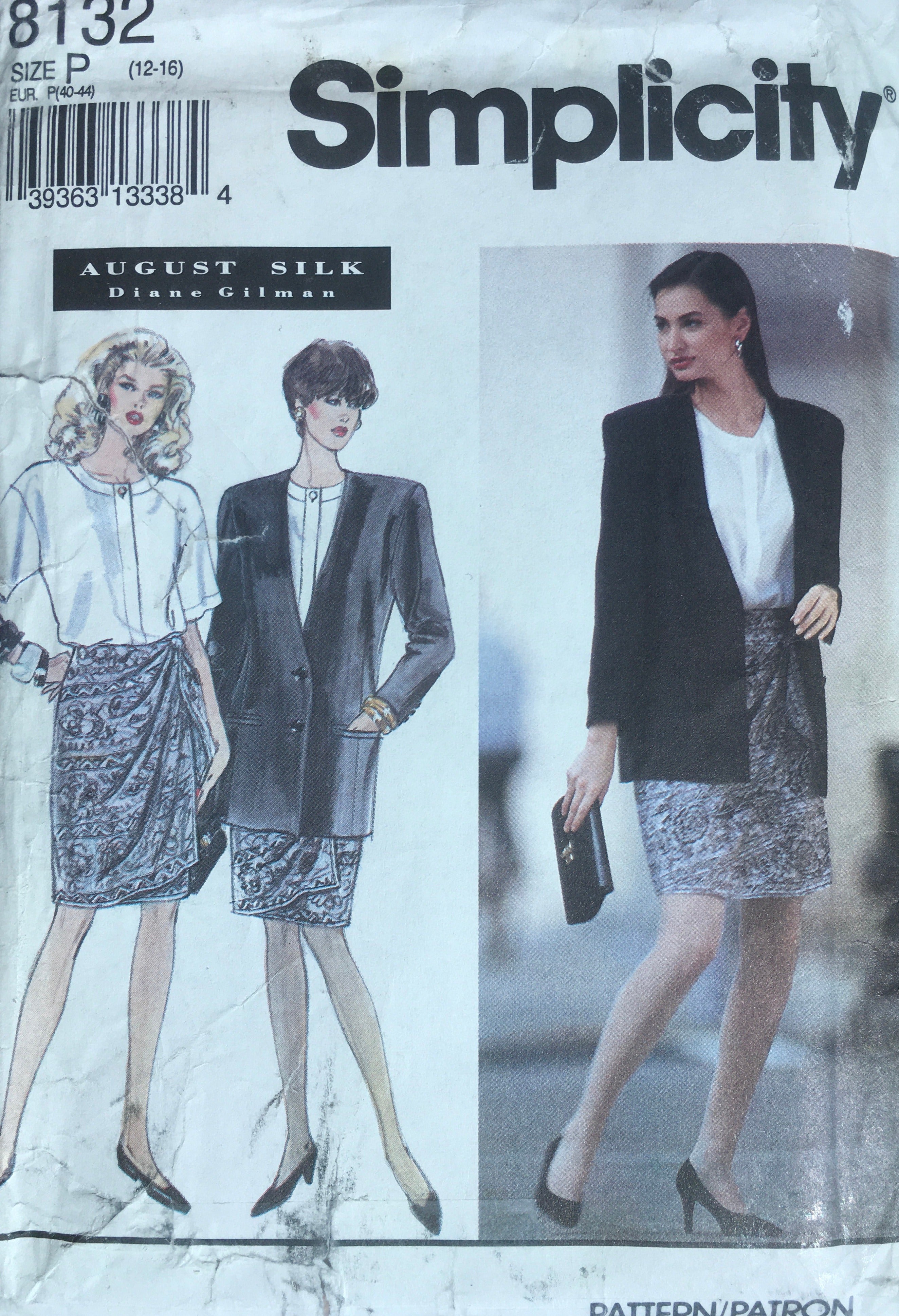 Simplicity 8132 Sewing Pattern (Vintage) UNCUT