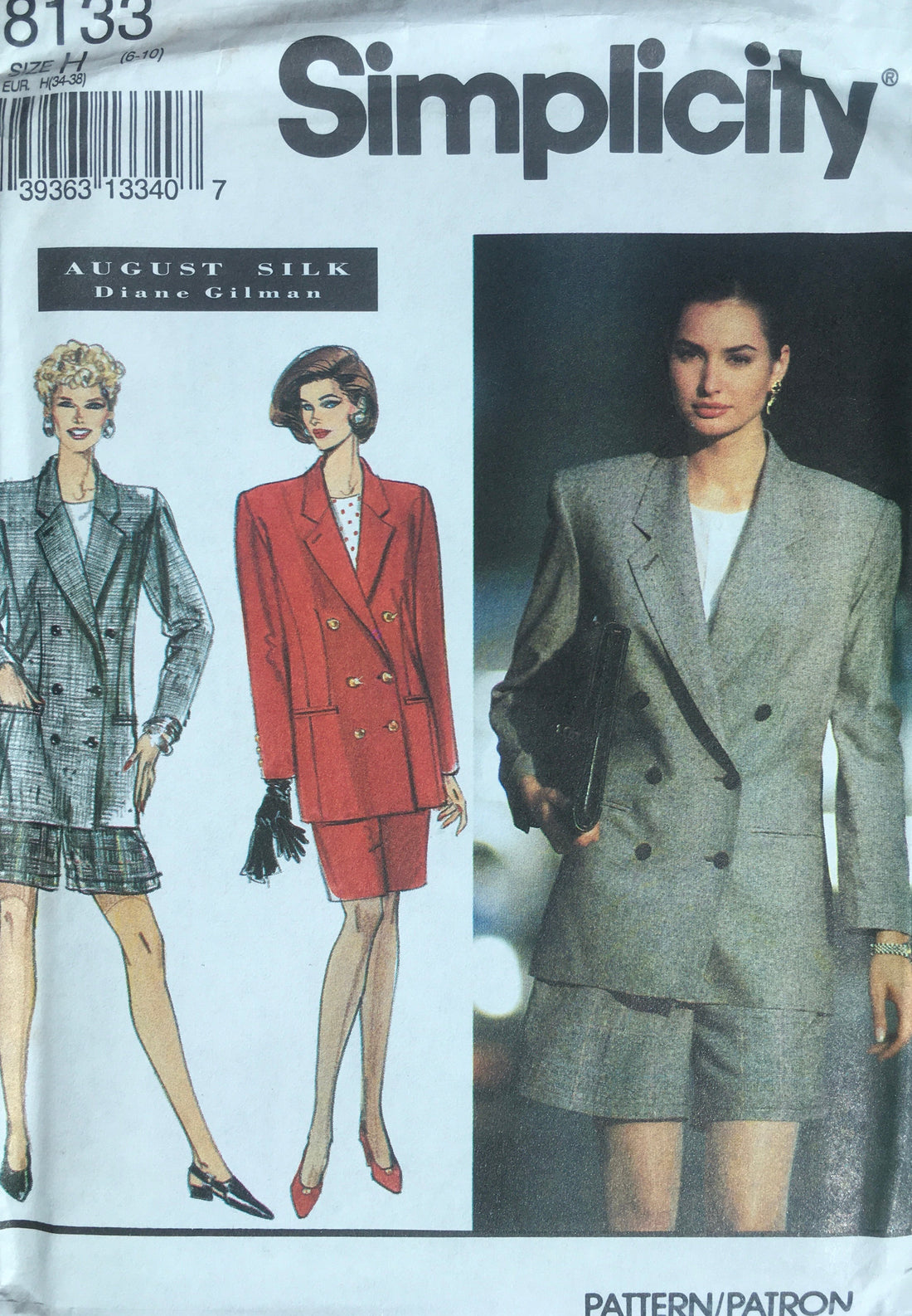 Simplicity 8133 Sewing Pattern (Vintage) UNCUT