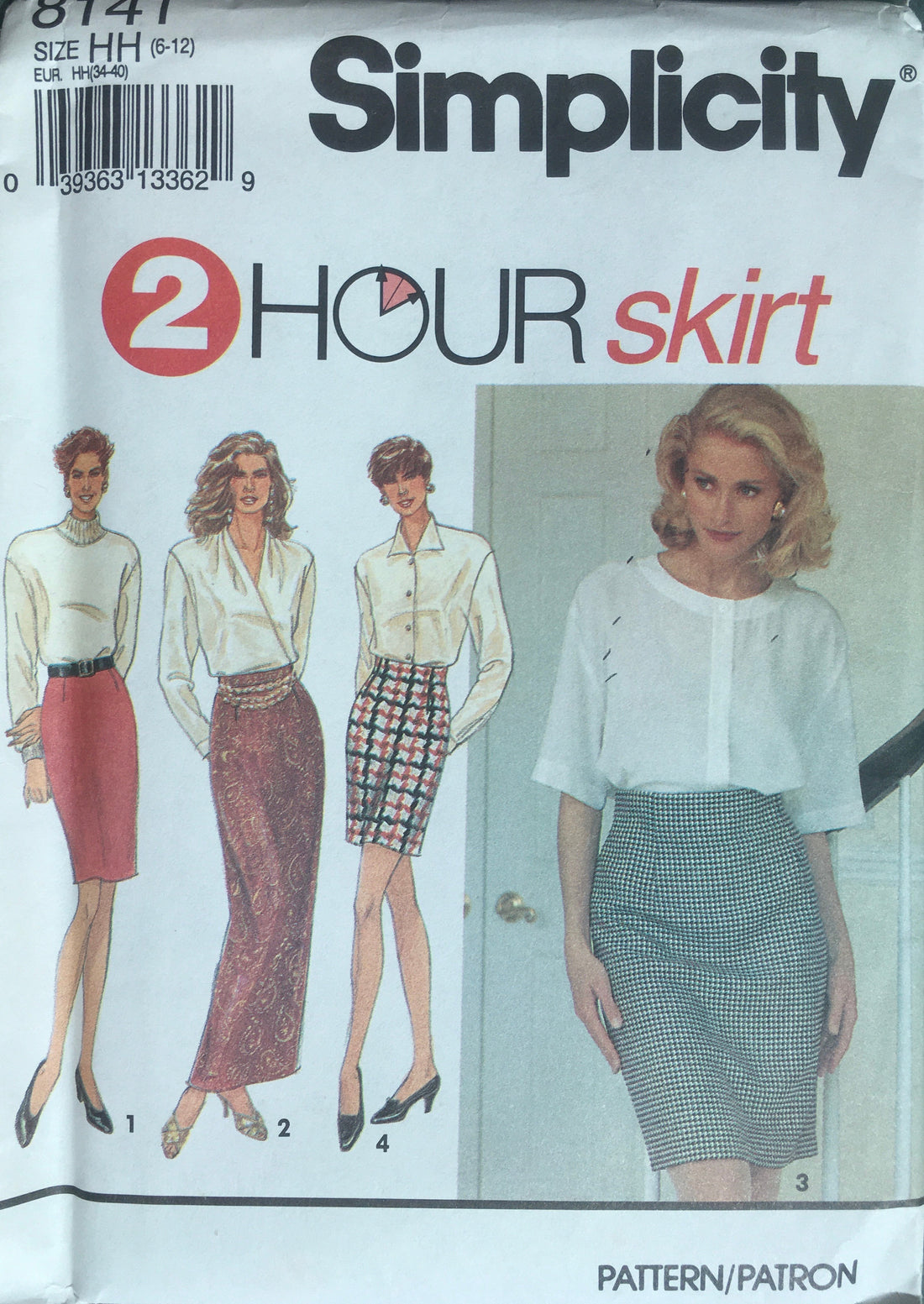 Simplicity 8141 Sewing Pattern (Vintage) UNCUT/CUT