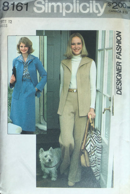 Simplicity 8161 Sewing Pattern (Vintage) CUT