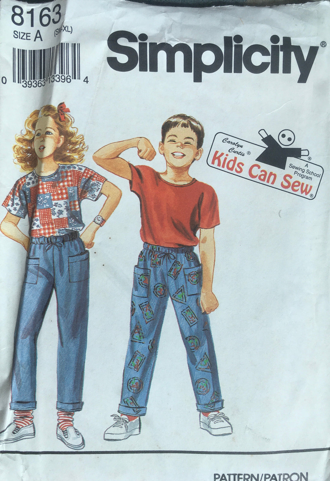 Simplicity 8163 Sewing Pattern (Vintage) UNCUT