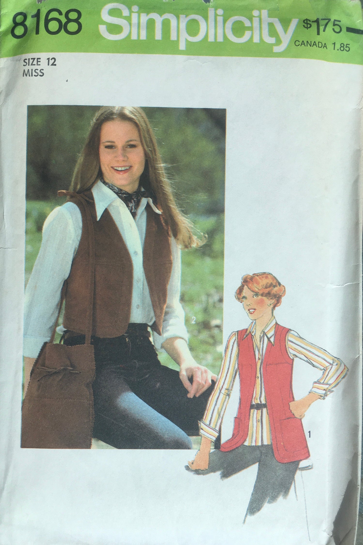 Simplicity 8168 Sewing Pattern (Vintage) CUT