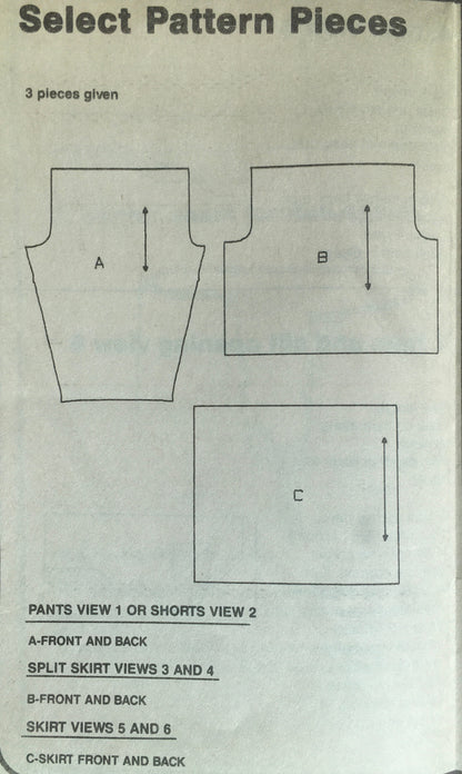 Simplicity 8189 Sewing Pattern (Vintage) CUT