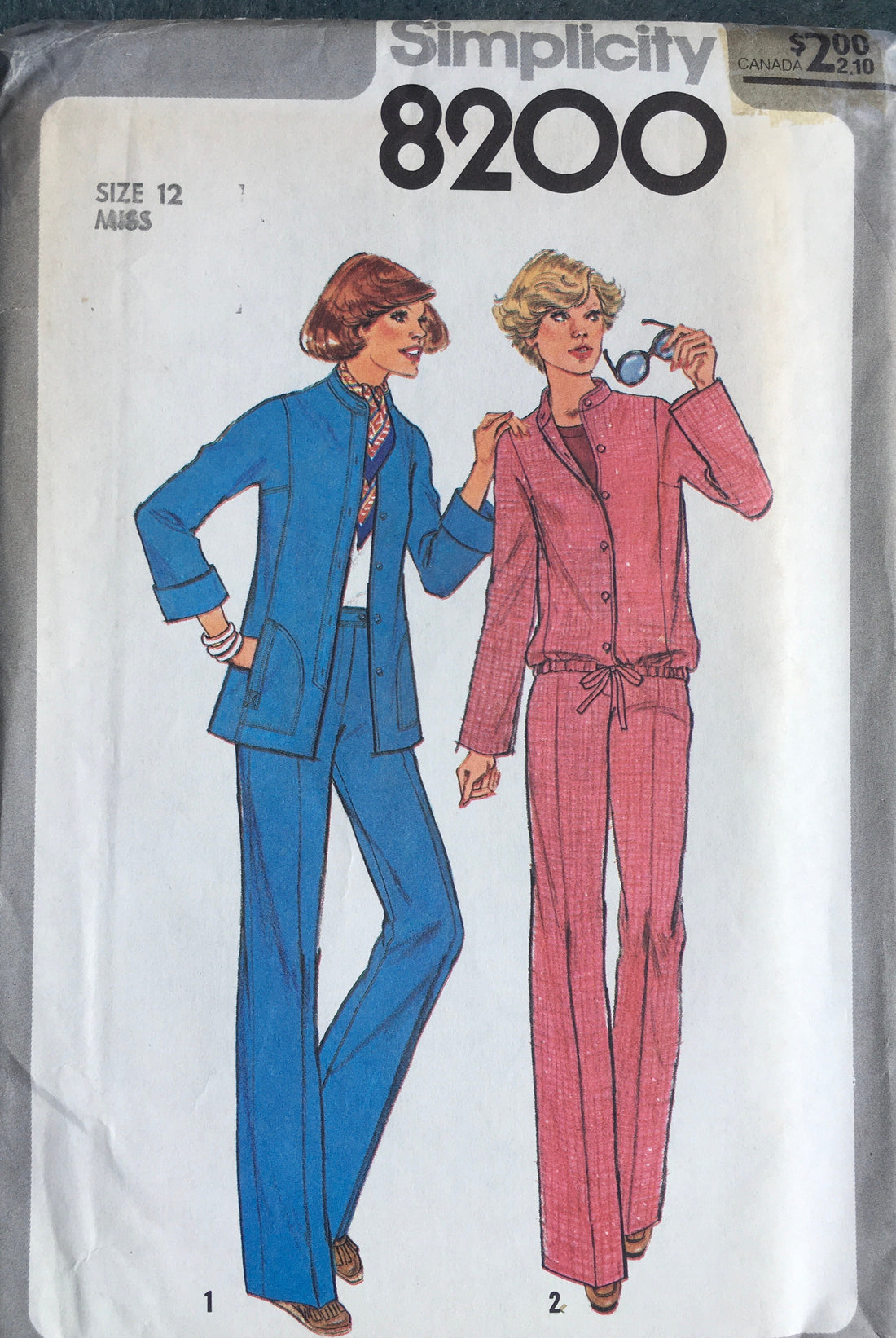 Simplicity 8200 Sewing Pattern (Vintage) UNCUT