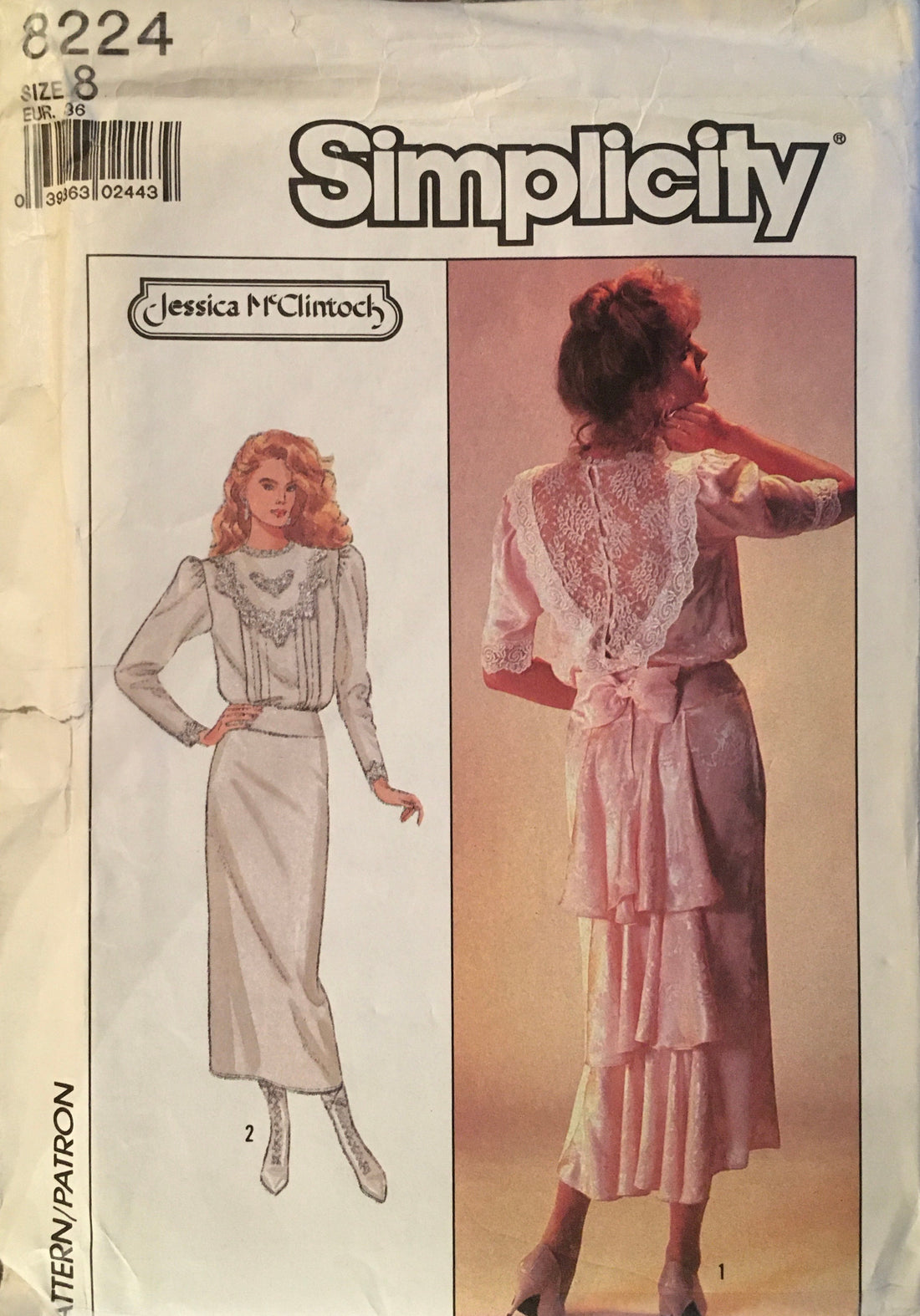 Simplicity 8224 Sewing Pattern (Vintage) UNCUT