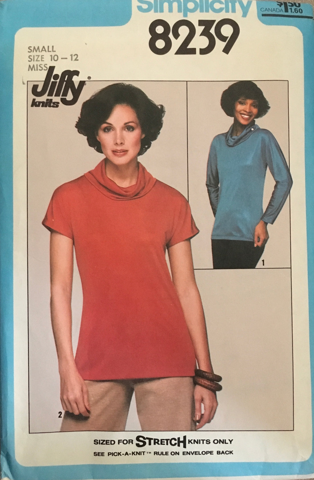 Simplicity 8239 Sewing Pattern (Vintage) UNCUT/CUT