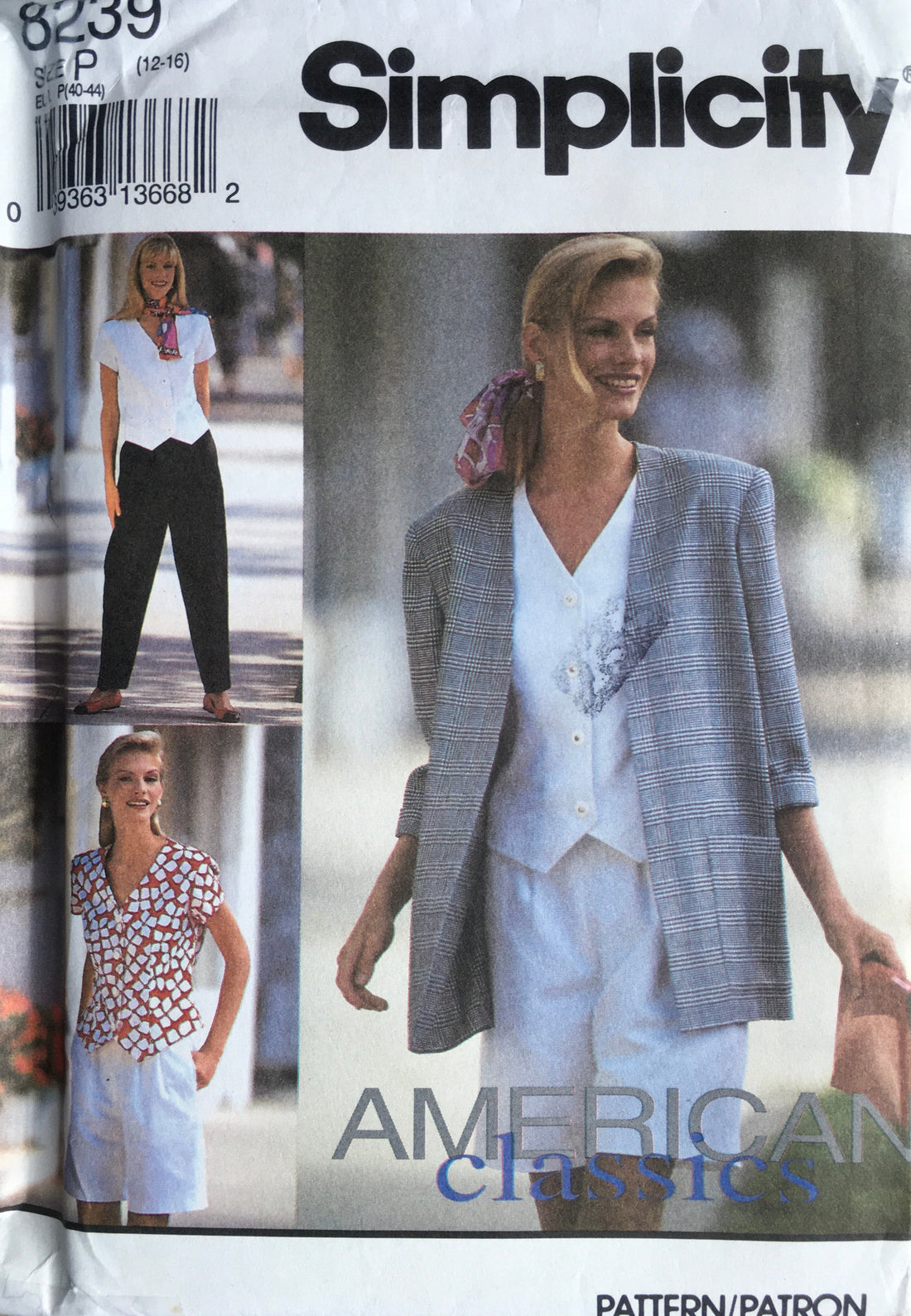 Simplicity 8239 Sewing Pattern (Vintage) UNCUT/CUT