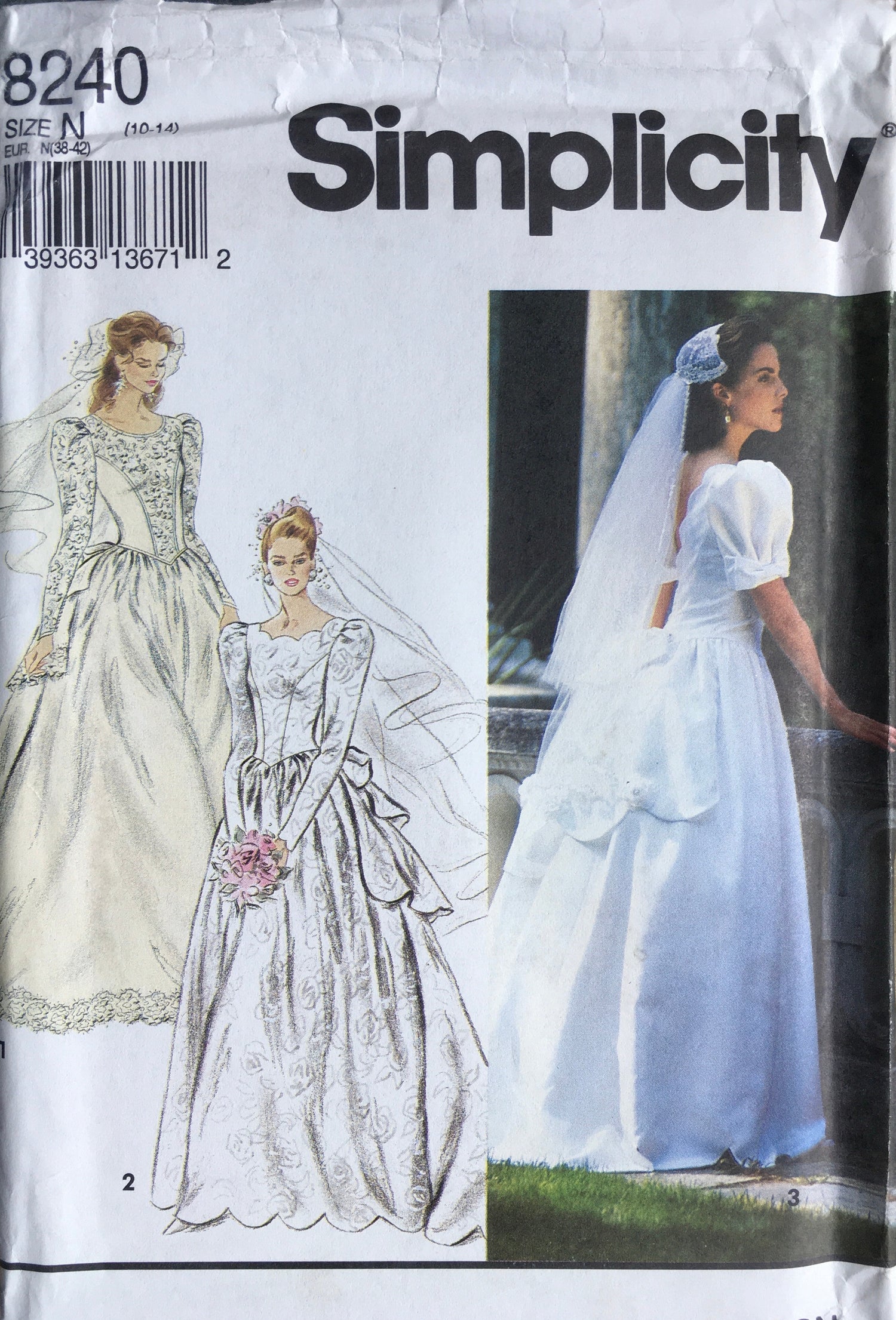 Simplicity 8240 Sewing Pattern (Vintage) UNCUT