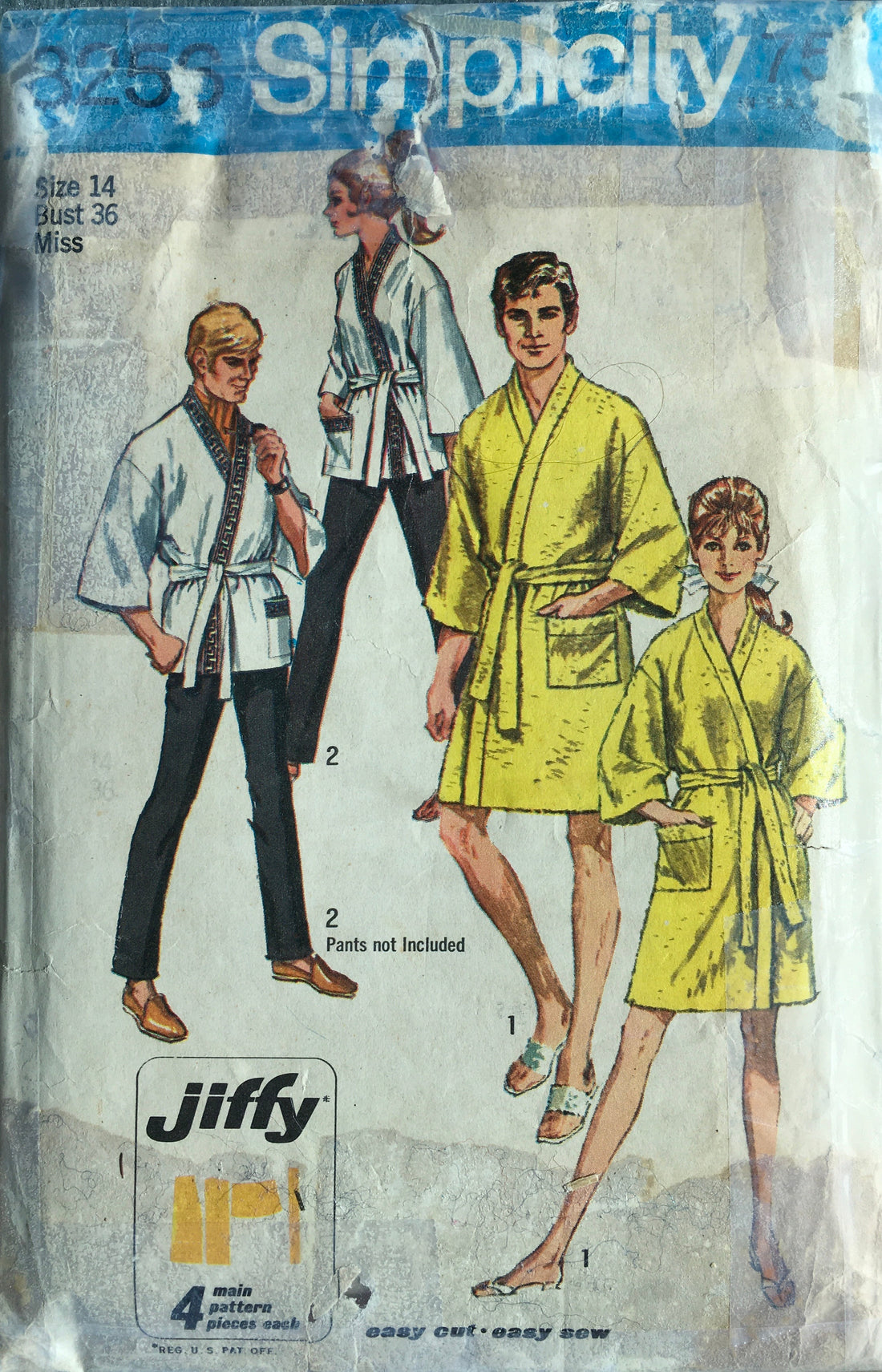 Simplicity 8256 Sewing Pattern (Vintage) CUT