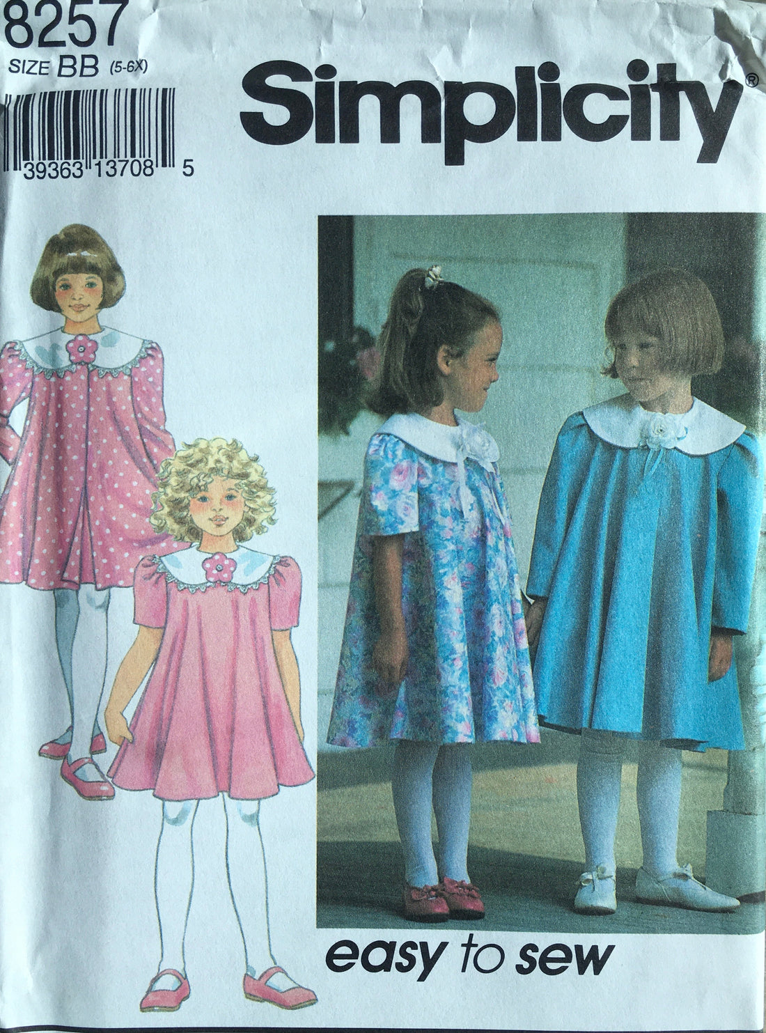 Simplicity 8257 Sewing Pattern (Vintage) UNCUT