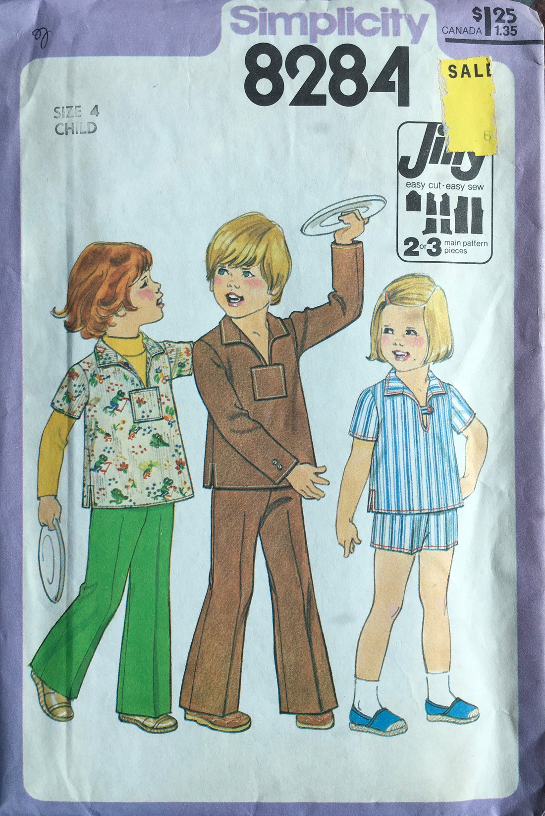 Simplicity 8284 Sewing Pattern (Vintage) UNCUT/CUT