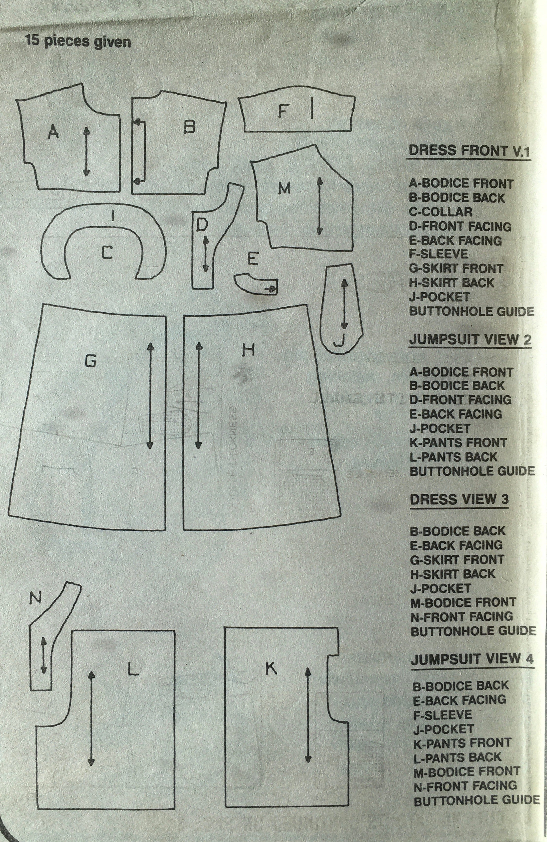 Simplicity 8289 Sewing Pattern (Vintage) CUT