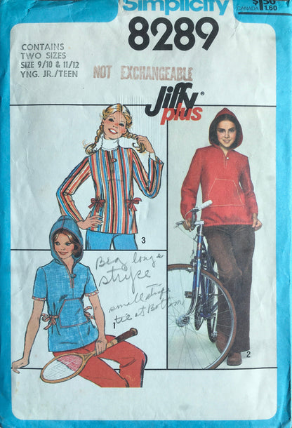 Simplicity 8289 Sewing Pattern (Vintage) CUT
