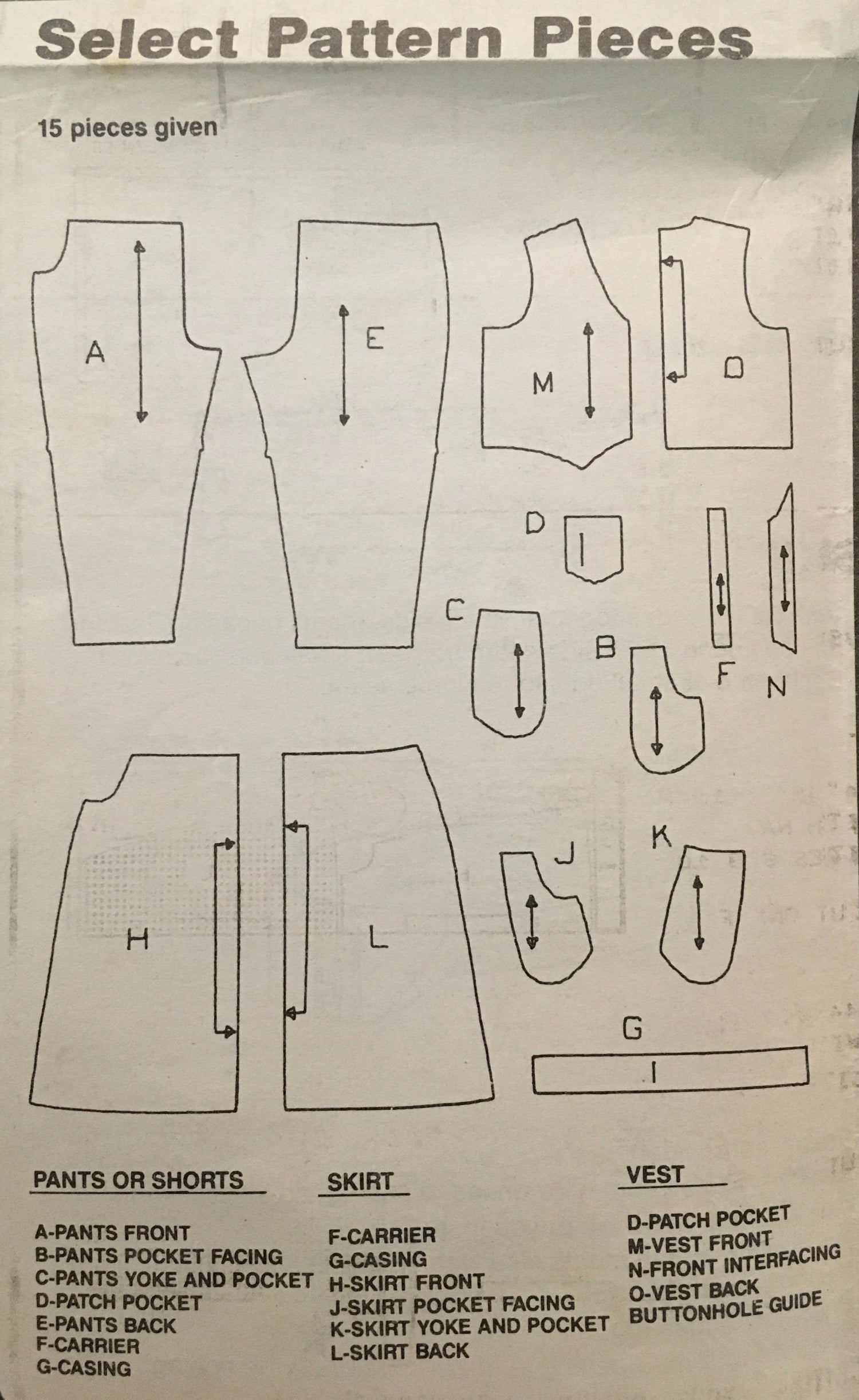 Simplicity 8300 Sewing Pattern (Vintage) CUT