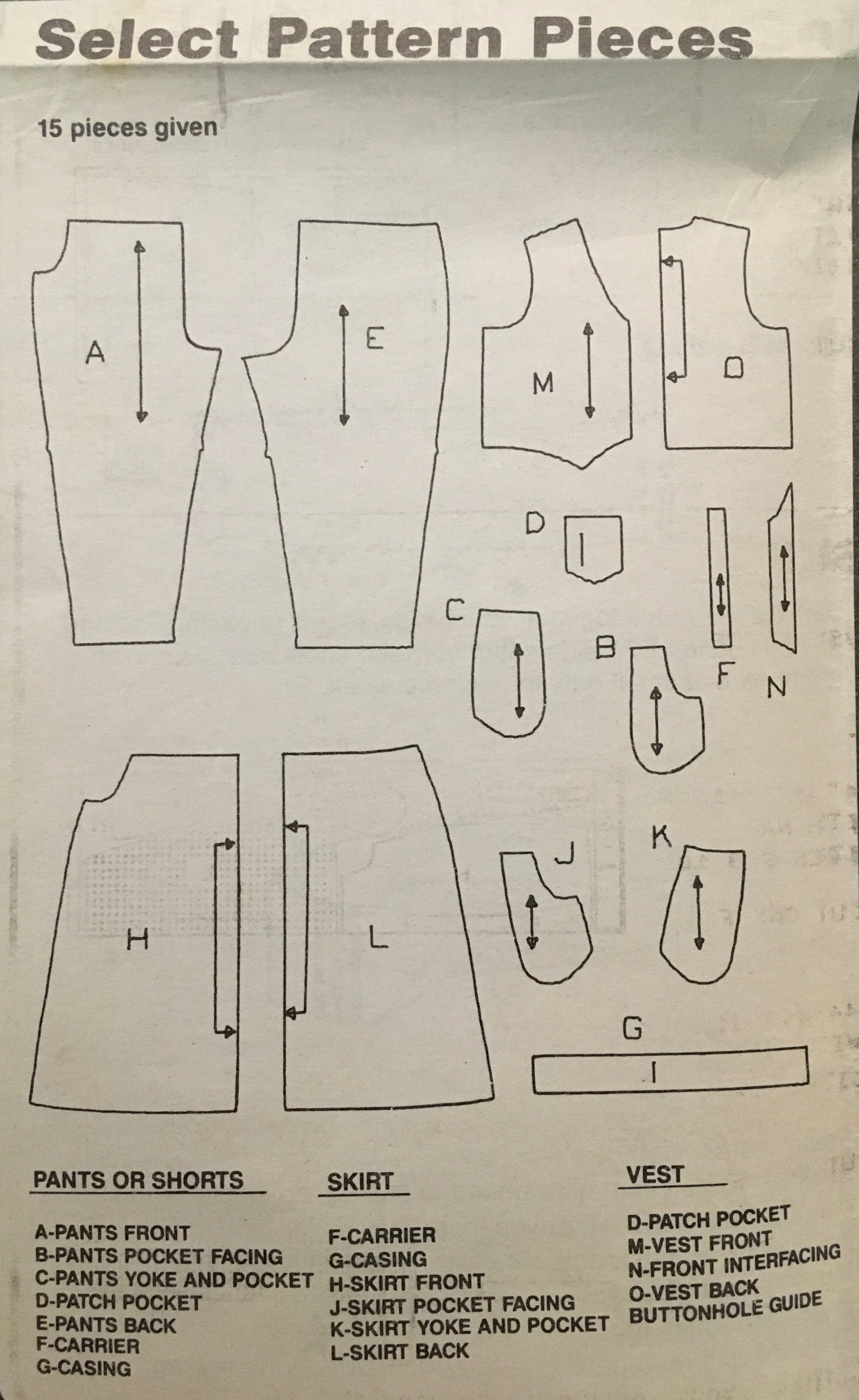 Simplicity 8300 Sewing Pattern (Vintage) CUT