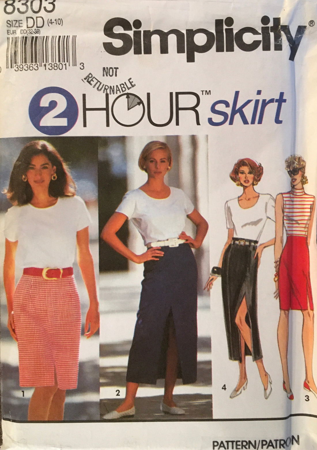 Simplicity 8303 Sewing Pattern (Vintage) UNCUT