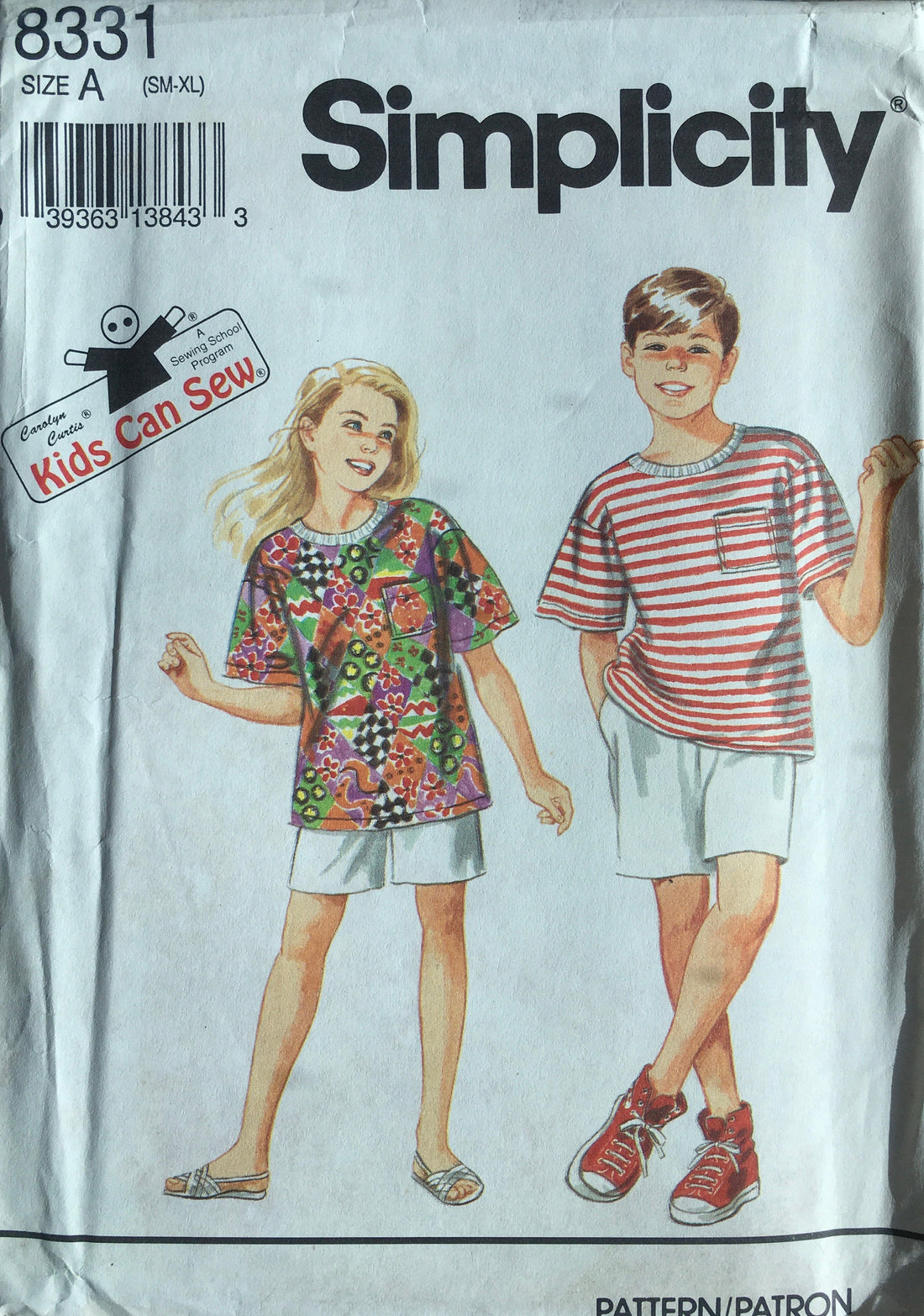 Simplicity 8331 Sewing Pattern (Vintage) UNCUT
