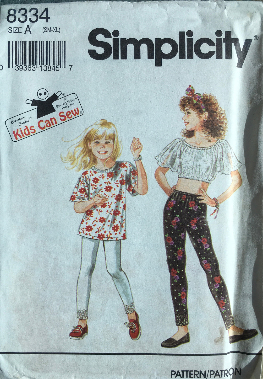 Simplicity 8334 Sewing Pattern (Vintage) UNCUT