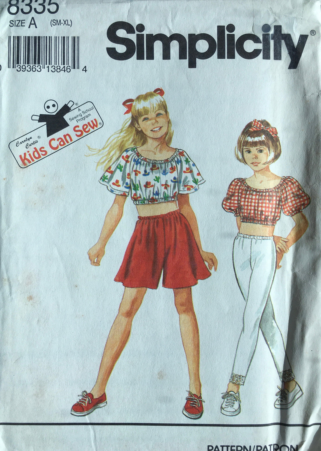 Simplicity 8335 Sewing Pattern (Vintage) UNCUT