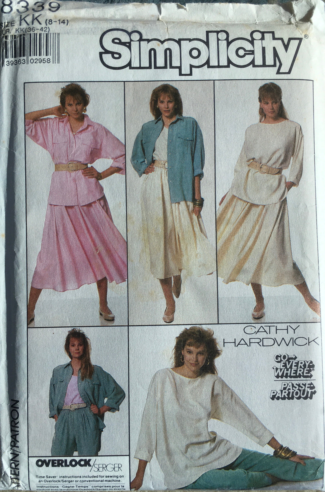 Simplicity 8339 Sewing Pattern (Vintage) UNCUT