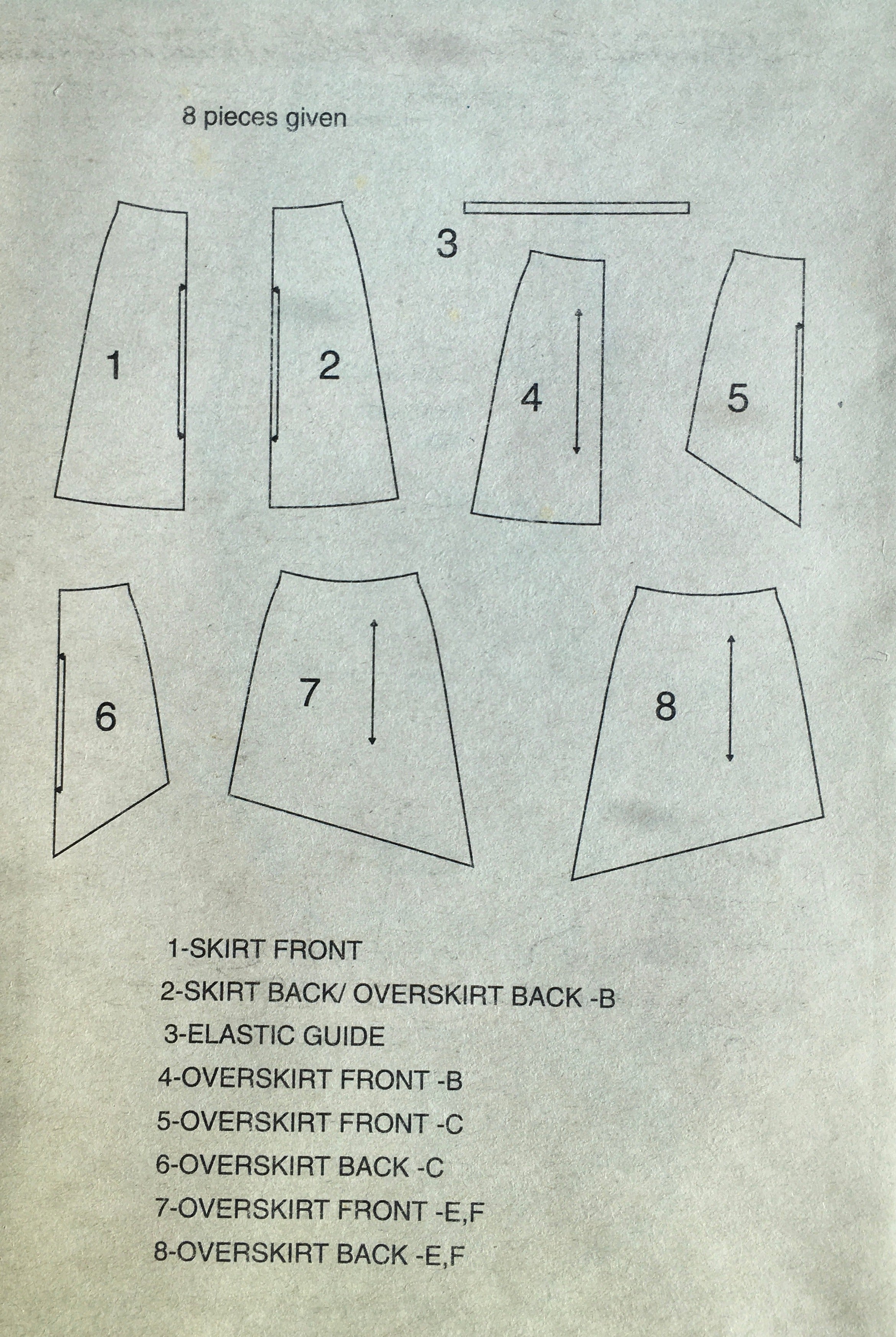 Simplicity 8416 Sewing Pattern (Vintage) UNCUT/CUT
